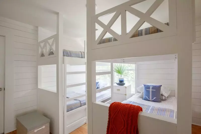 Kids will love their own getaway space.