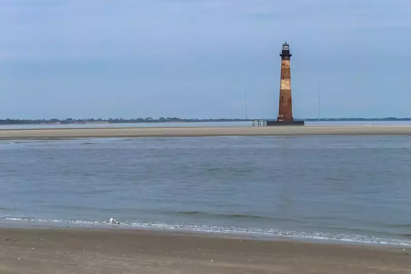 Surf Song Cottage is minutes away from the walkway to the Morris Island Lighthouse viewing area.