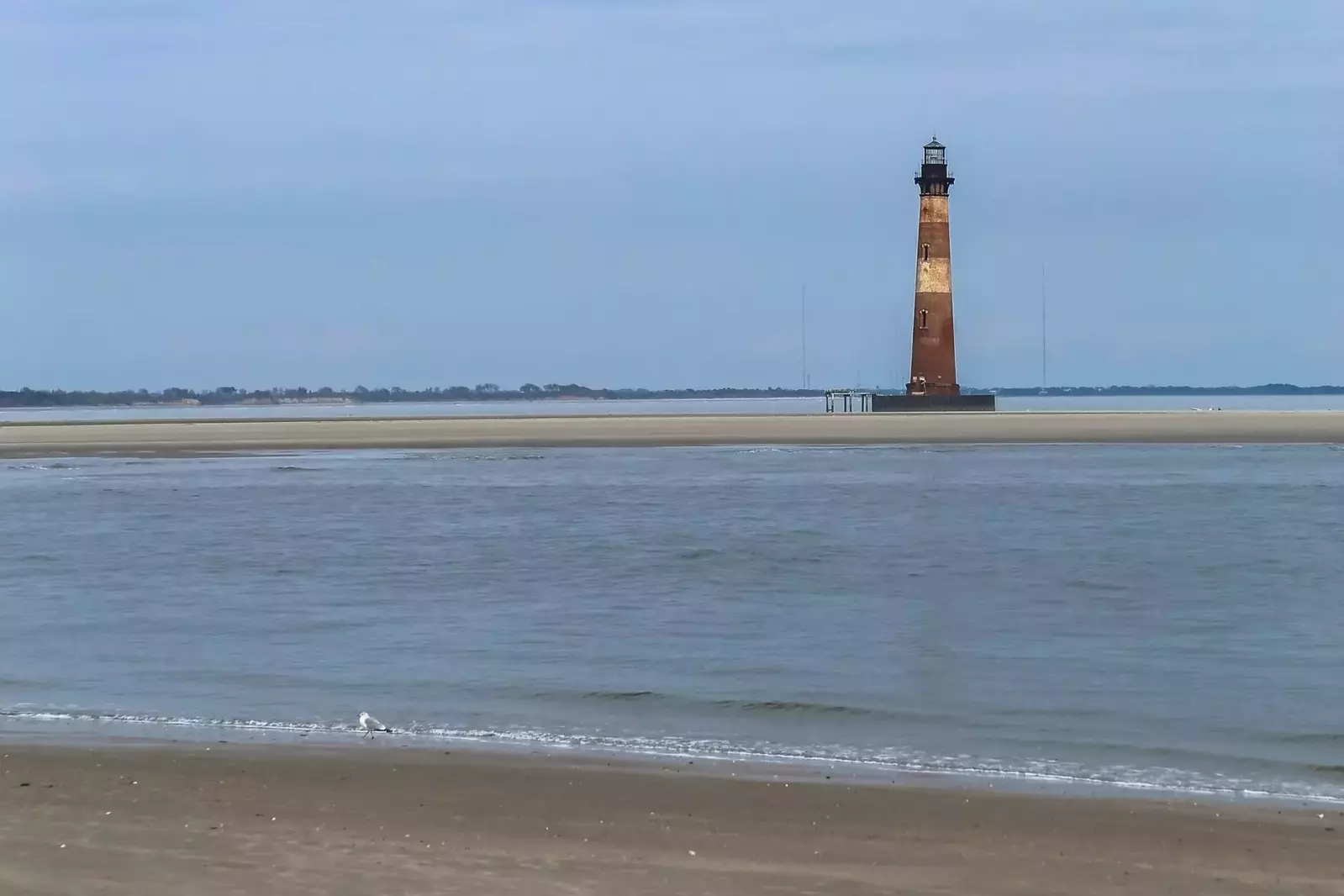 Surf Song Cottage is minutes away from the walkway to the Morris Island Lighthouse viewing area.
