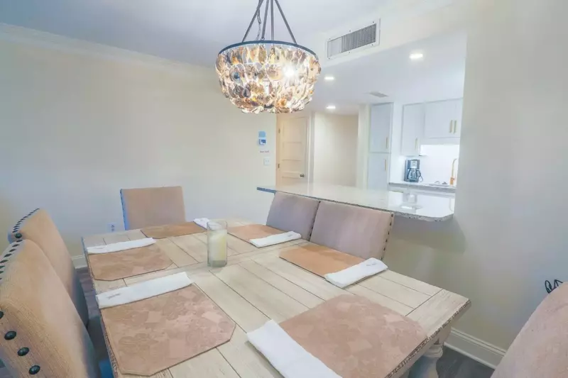 The master bedroom is situated just behind the wall in this photo.