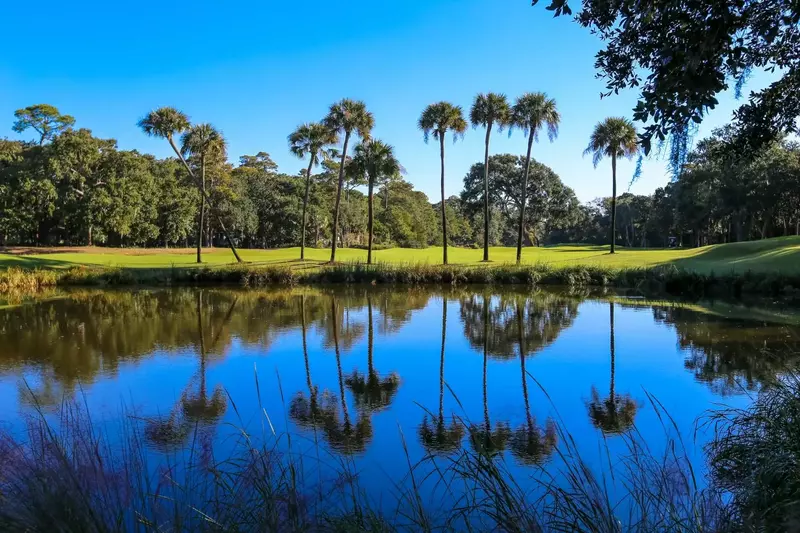 It is hard not to relax in Kiawah's beautiful, park-like nature setting.