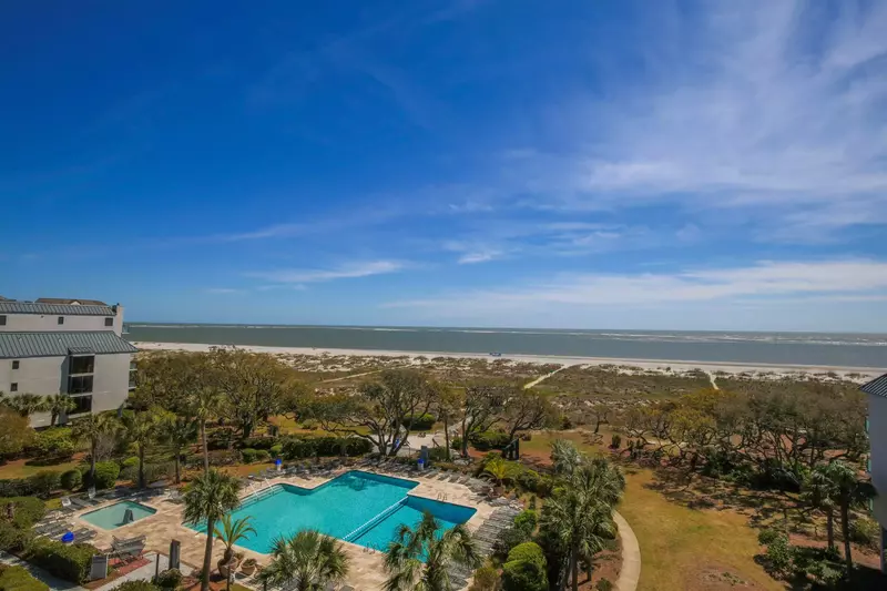 You'll never tire of this penthouse view from the balcony off the master bedroom.