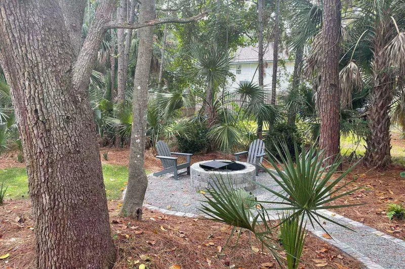 Get away from it all in the newly remodeled back yard!
