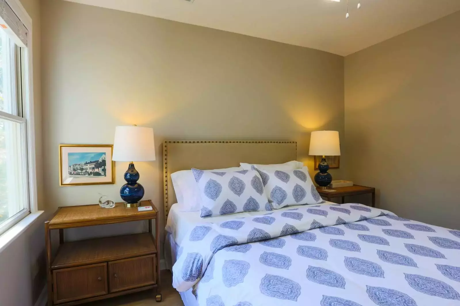 We worked with a local designer to create this soothing coastal escape.