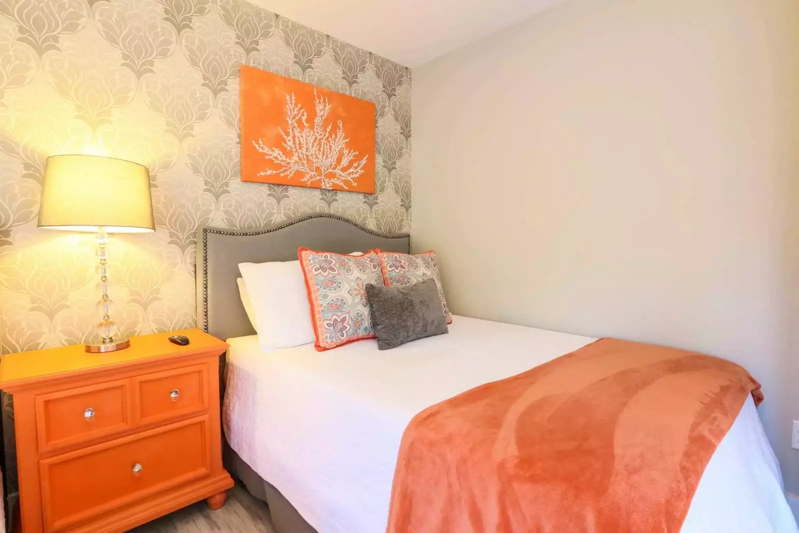 The bright colors and coastal themed decor throughout the villa put your mind & spirit into vacation mode.