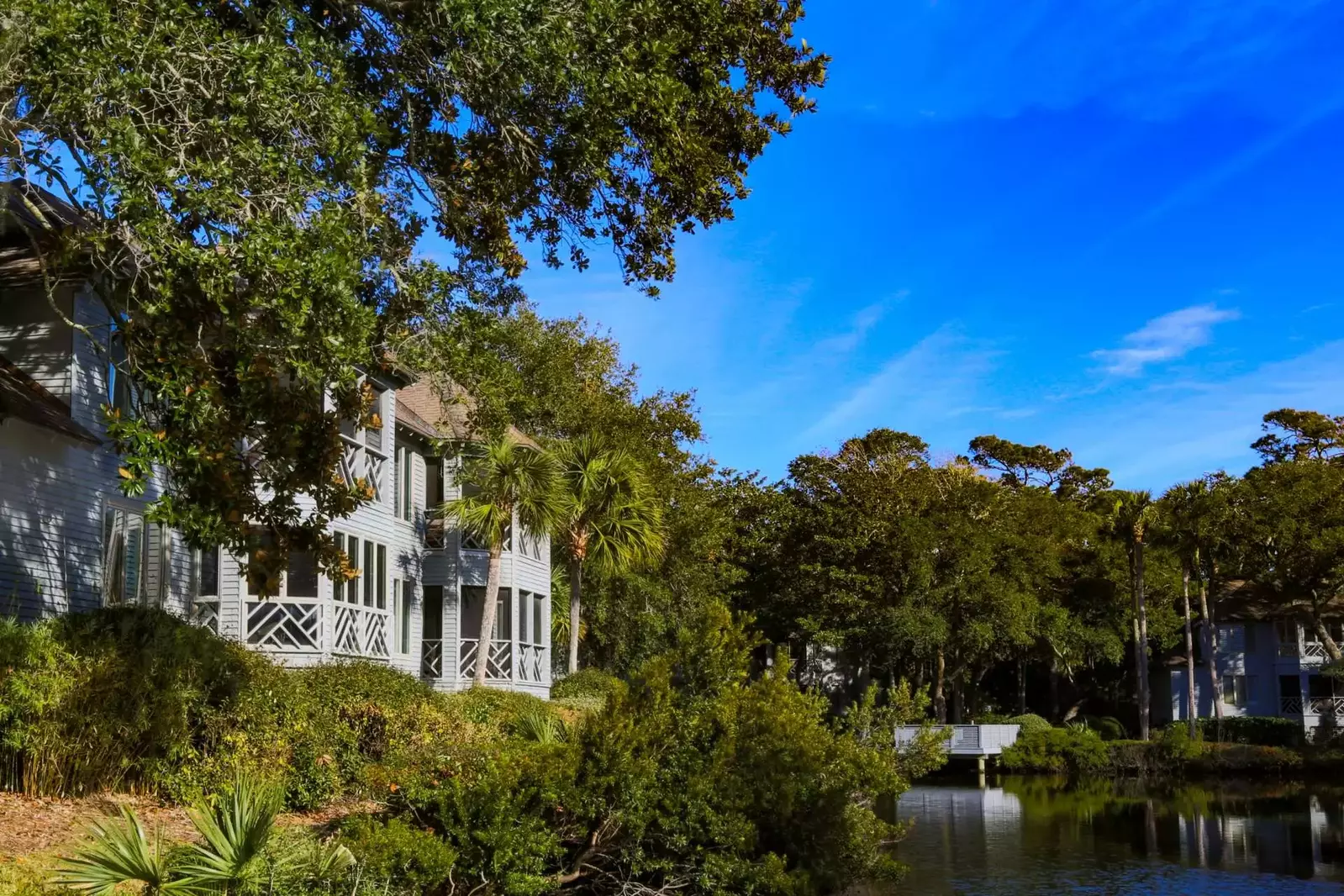 Blue Pearl is located within the East Beach Village near the Roy Barth Tennis Center.