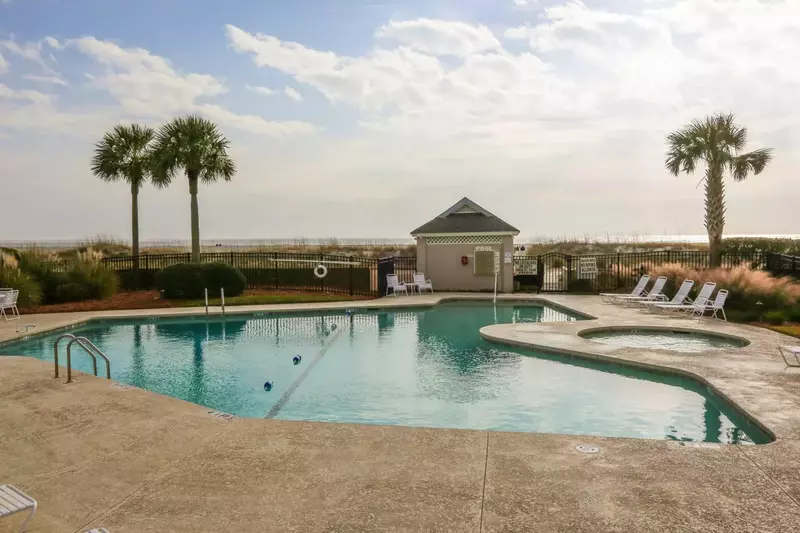 Guests of Flip Flop Fun may also access the beach through the gate adjacent to the pool house.
