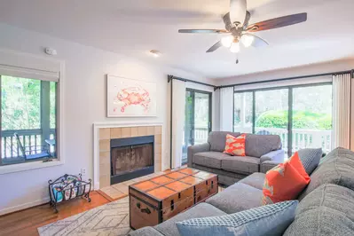 Rue De Buci is a comfortable & serene Seabrook Island villa.