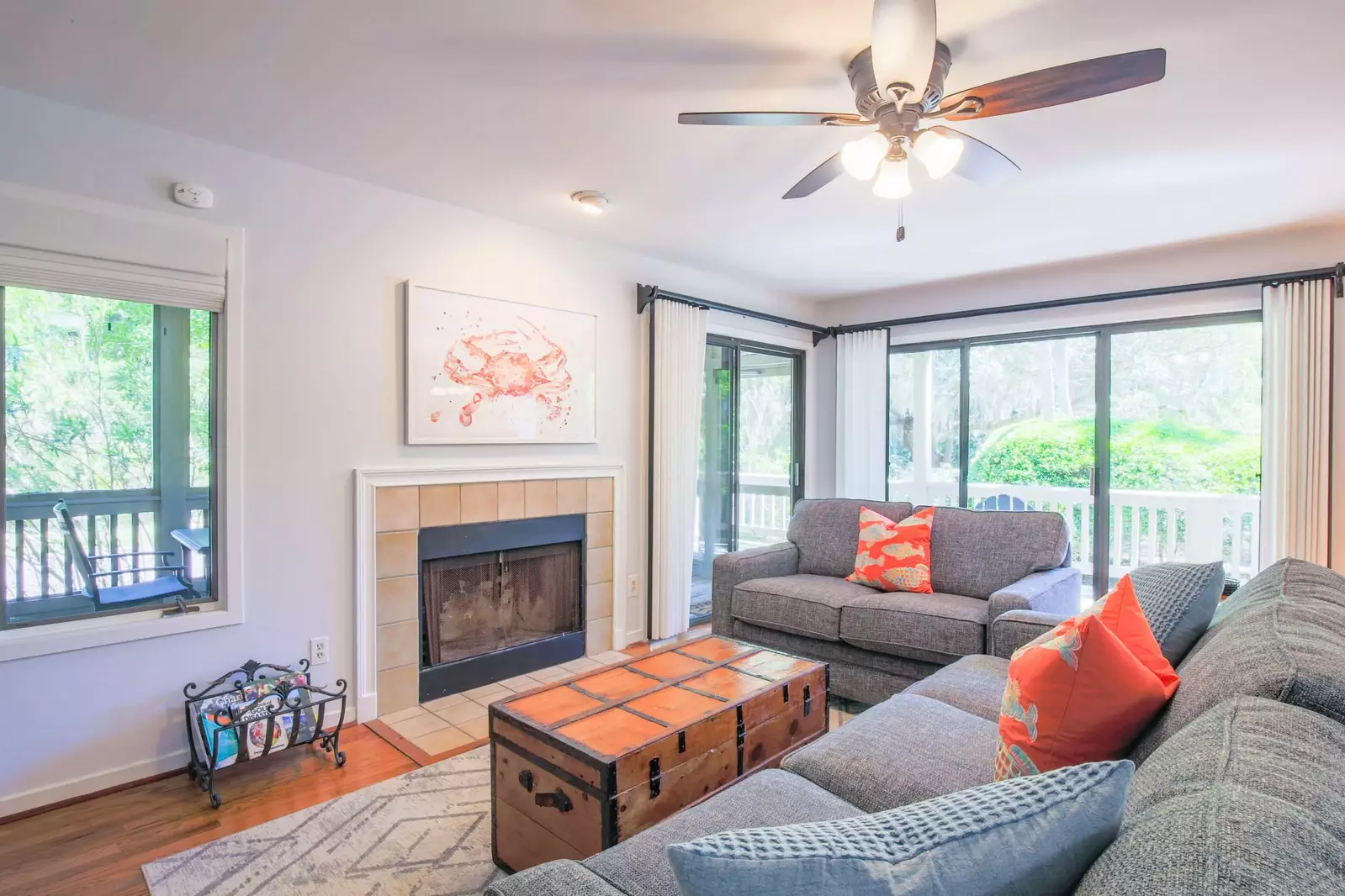 Rue De Buci is a comfortable & serene Seabrook Island villa.
