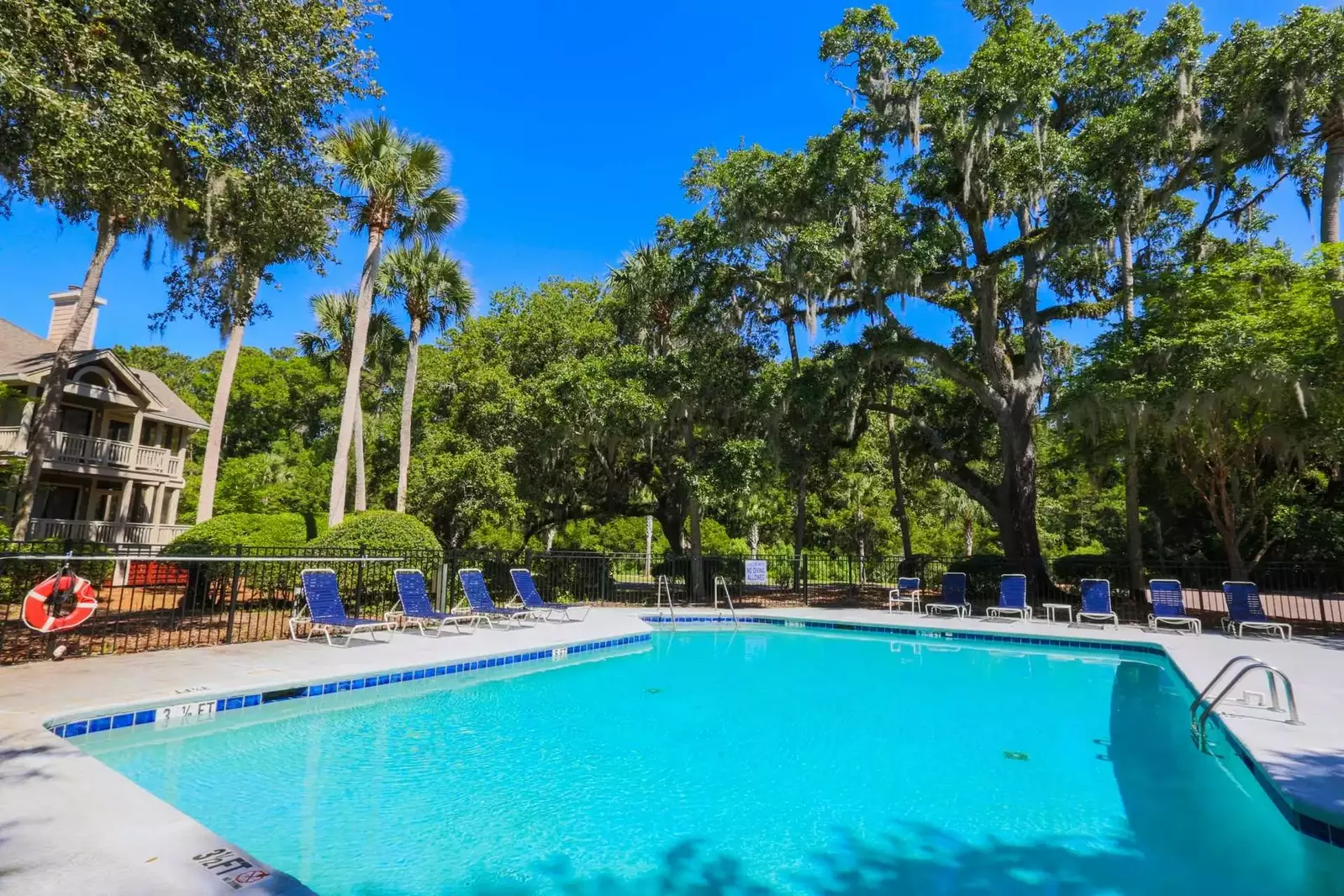 The community pool is open for the months of May through September.