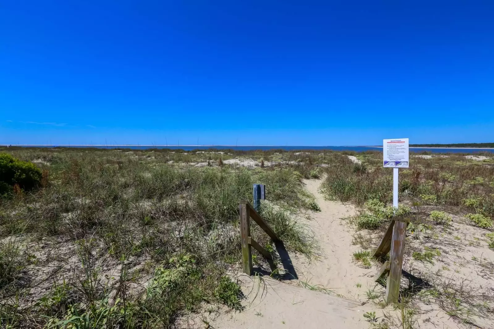 Remember to keep off the dunes!
