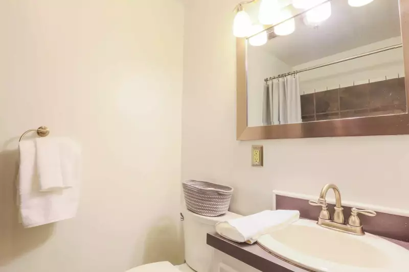 Clean towels are also provided for each guest of the home.