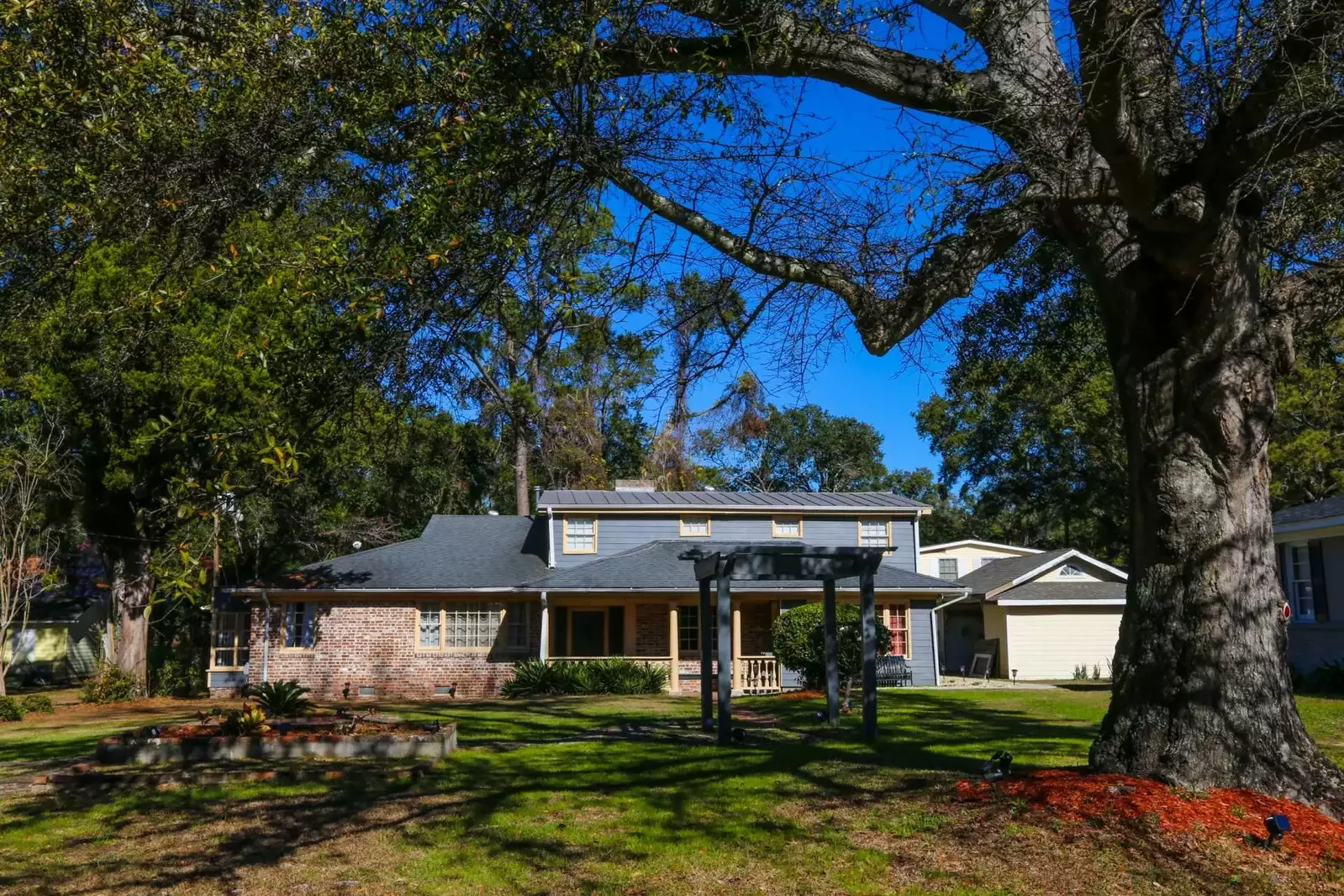 You'll love the beautiful, mature trees in the Scanlonville neighborhood.