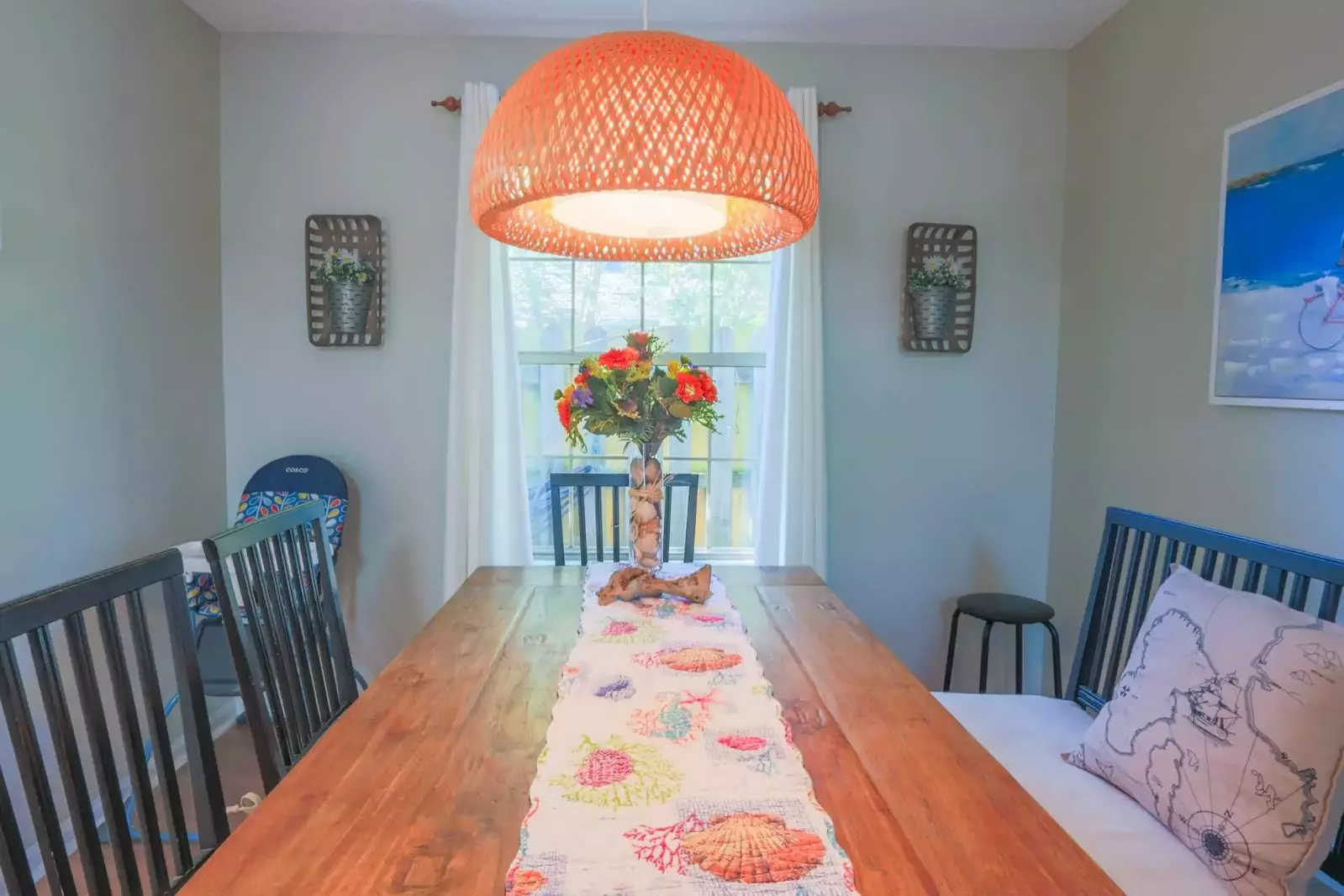 Gather with your family & friends together for great meals & conversations in this cozy dining nook.