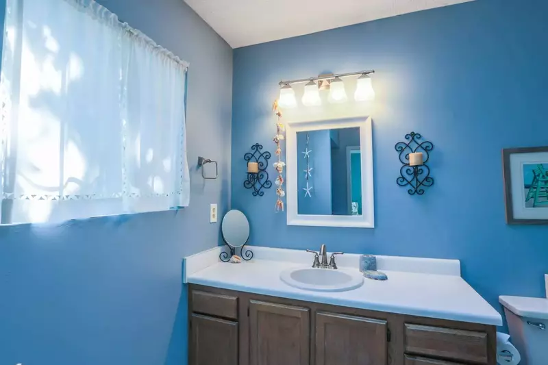 There's plenty of room to store your personal belongings.