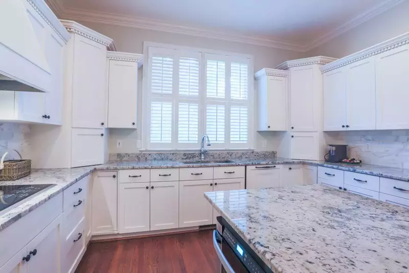 There's a Nespresso machine in the kitchen available for your use.