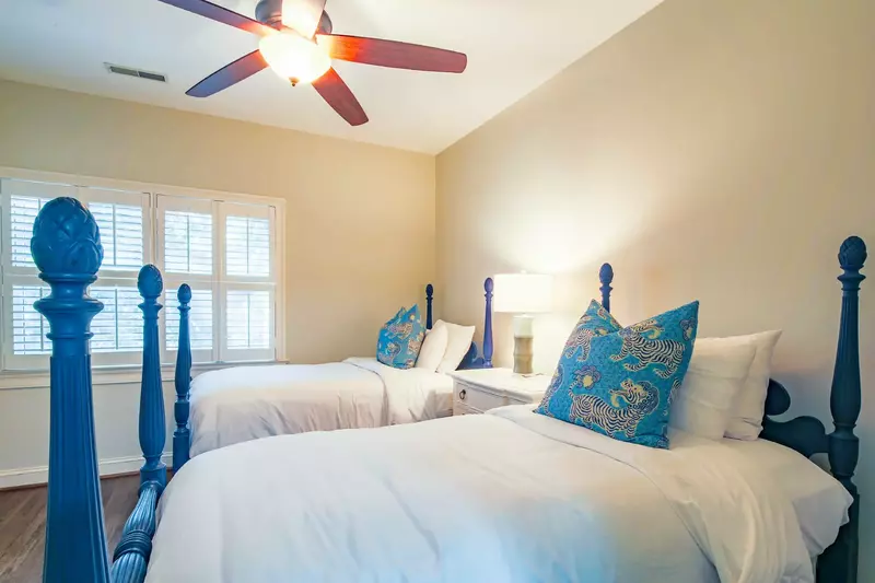 Perfect for the kids in your group, this room has two twin beds.