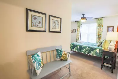 There's plenty of room for your family or friends to spread out and relax.