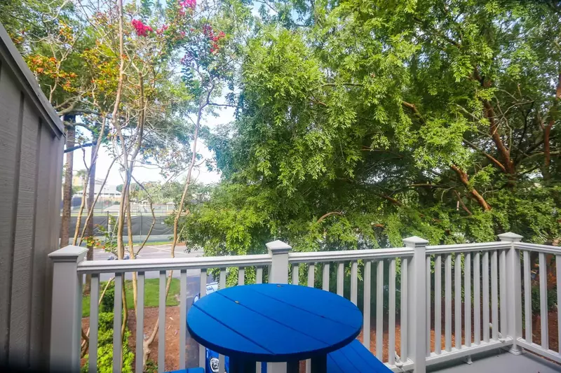 The Charburgh Yacht Club is located just across the street from the resort's tennis courts.
