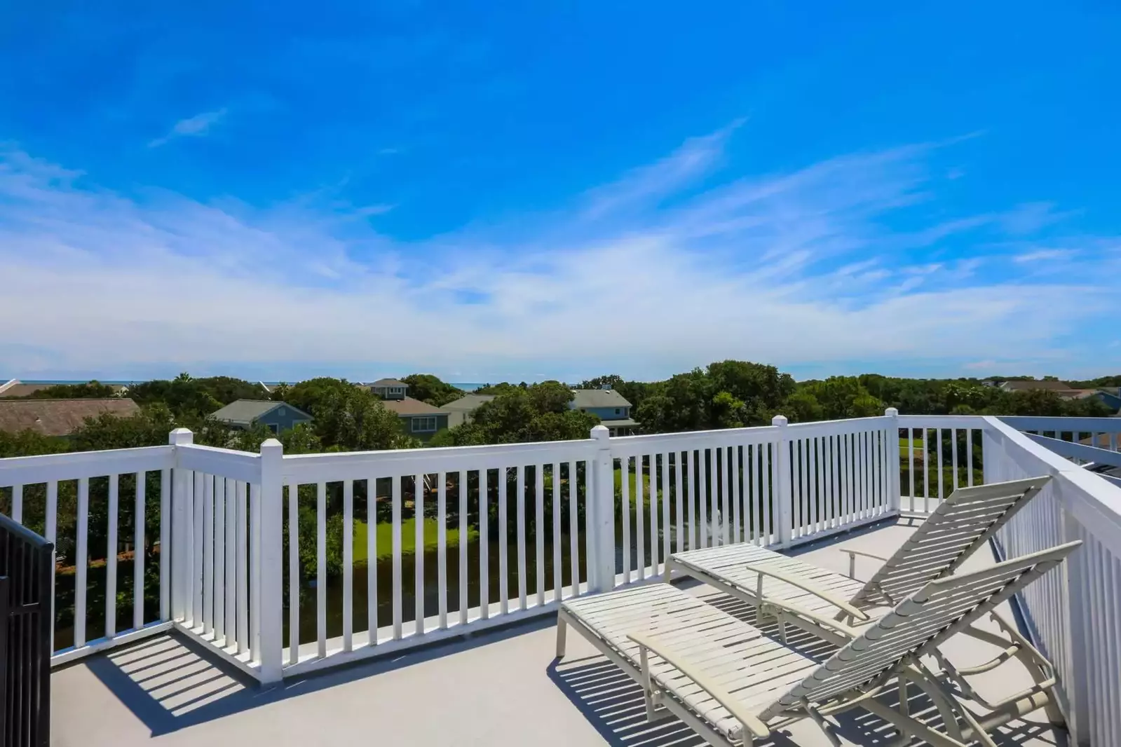 You'll love the ocean views from the Going Coastal roof deck.