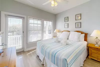 Each of the beds are made in advance of your arrival with freshly laundered sheets.