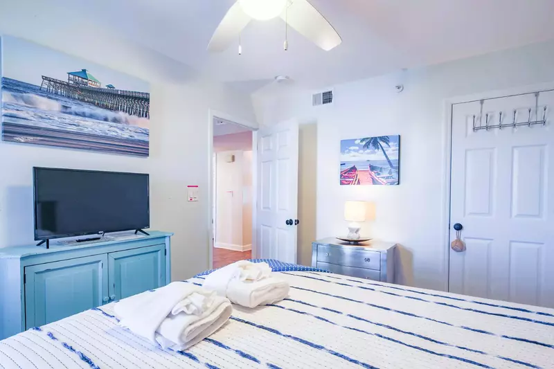Each bed will have two sets of freshly laundered towels.