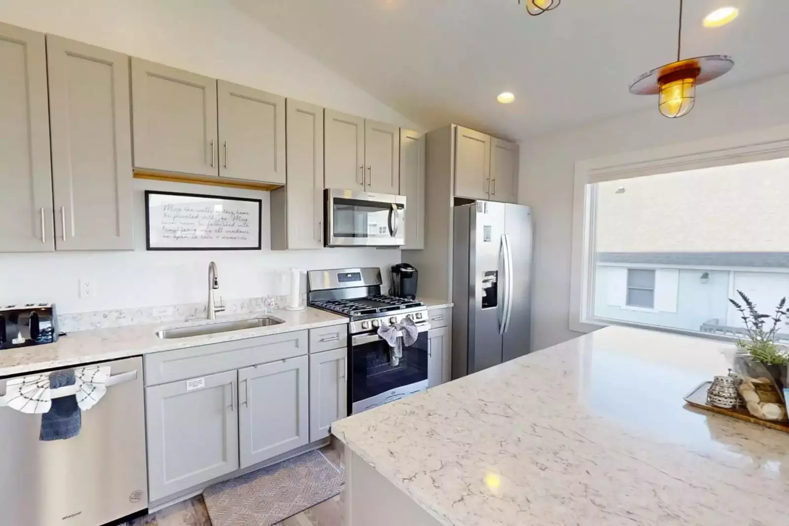 Cook up a feast in this modern, luxury kitchen.