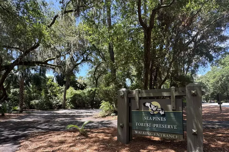 Lake Forest is just a stone throw away from the Sea Pines Forest Preserve.
