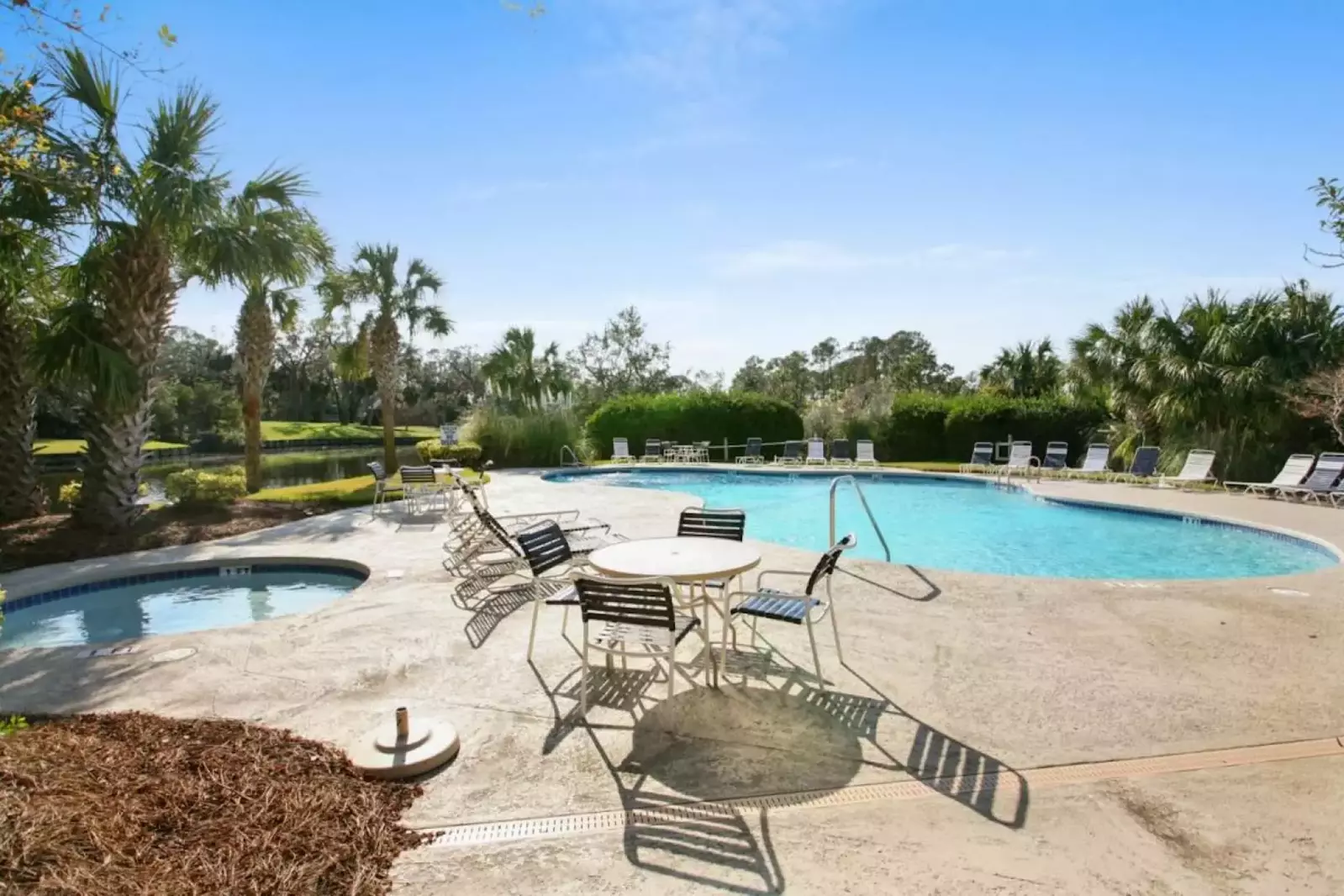 Our guests are welcome to access the Inverness Village community pool & sundeck.