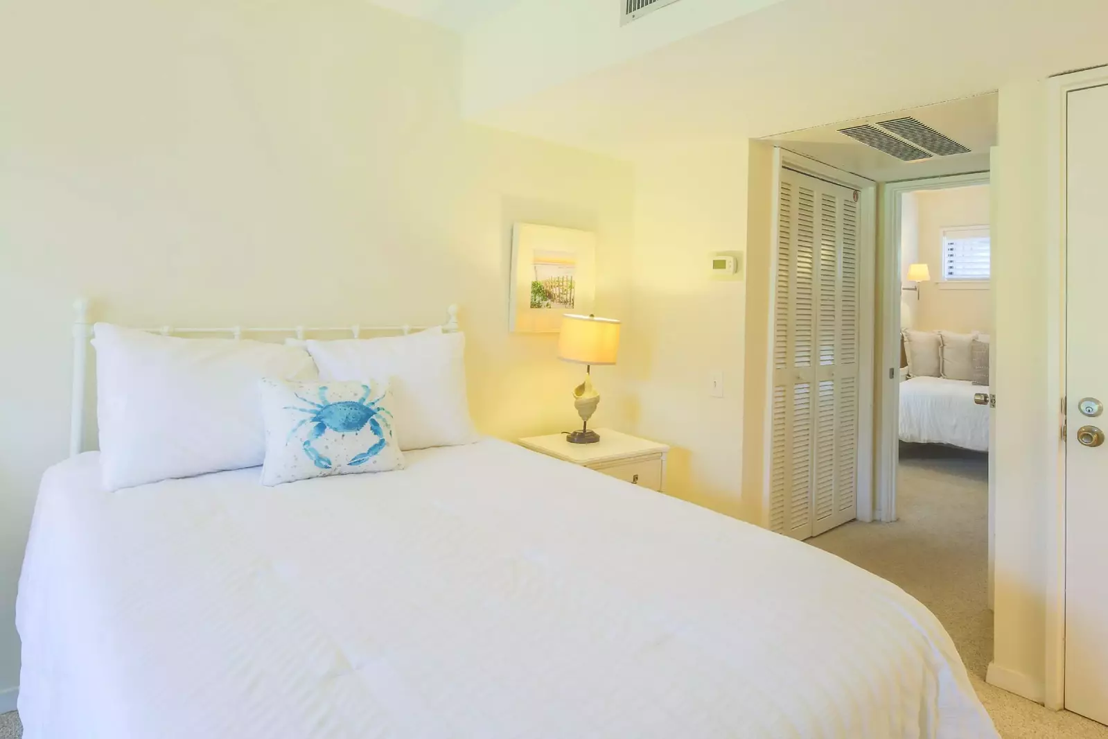 The full suite also features a closet and an en suite bathroom.
