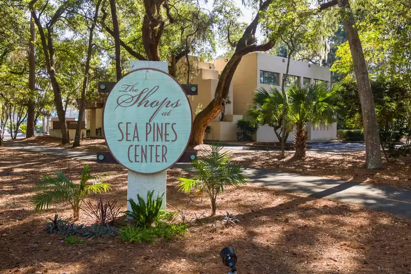 The Shops at Sea Pines Center is in the heart of Sea Pines - Bike or Drive from all locations