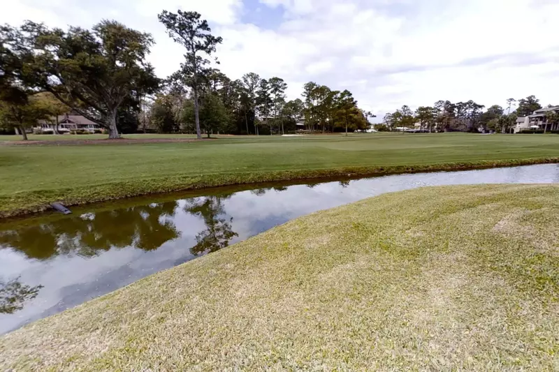 Views of the 10th, 16th and 17th holes of Harbour Town Golf Links