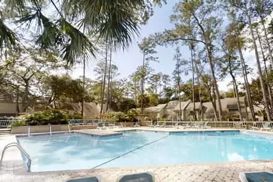 Sweet Retreat guests are welcome to enjoy use of the Heritage Villas community pool.