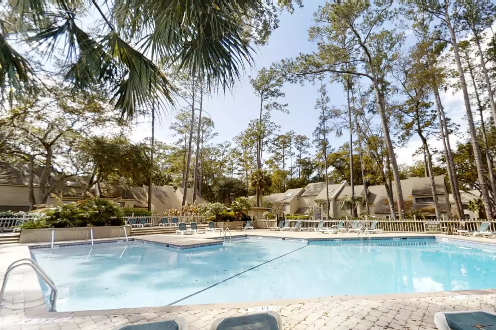 Sweet Retreat guests are welcome to enjoy use of the Heritage Villas community pool.