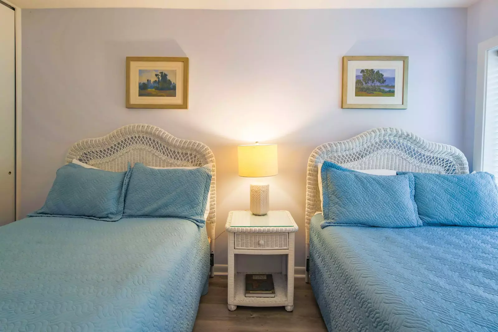 Each of the beds will be made in advance of your arrival with freshly laundered sheets.