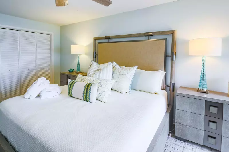 Each of the beds will be made in advance of your arrival with freshly laundered sheets.