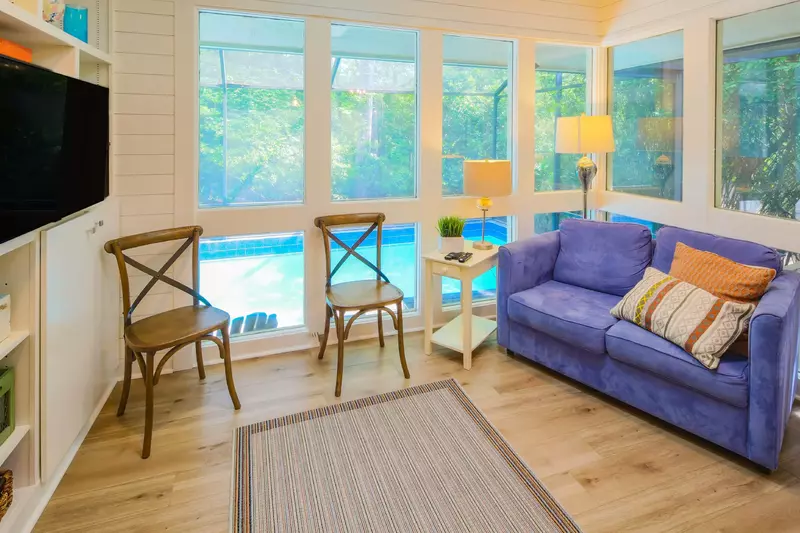 This is a great room for your kids to play or watch TV.