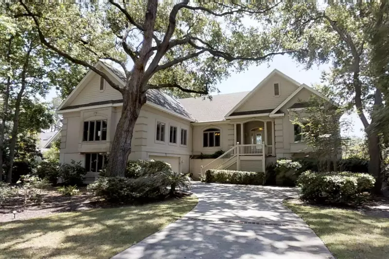 6 Midstream is a beautiful, elevated home within Palmetto Dunes on Hilton Head Island.