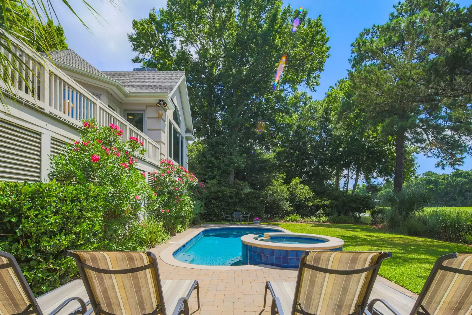 It is hard not to relax & unwind in such a beautiful location.