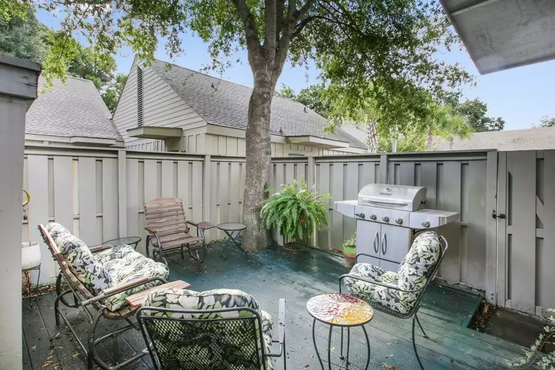 Relax and enjoy the private patio