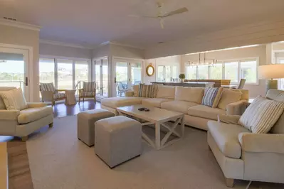 Night Harbour is a gorgeously renovated home in Palmetto Dunes Oceanfront Resort on Hilton Head Island.