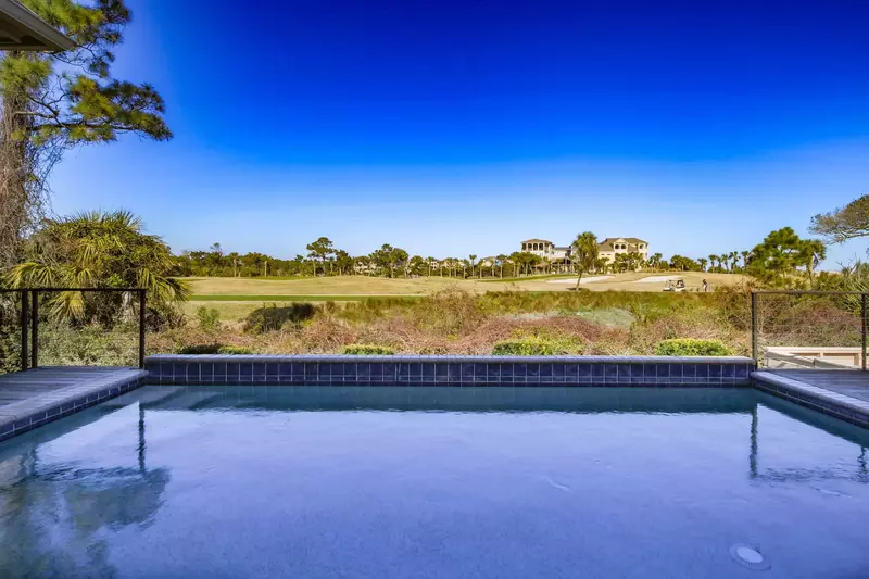 The private pool can be heated for an additional fee during certain times of the year.
