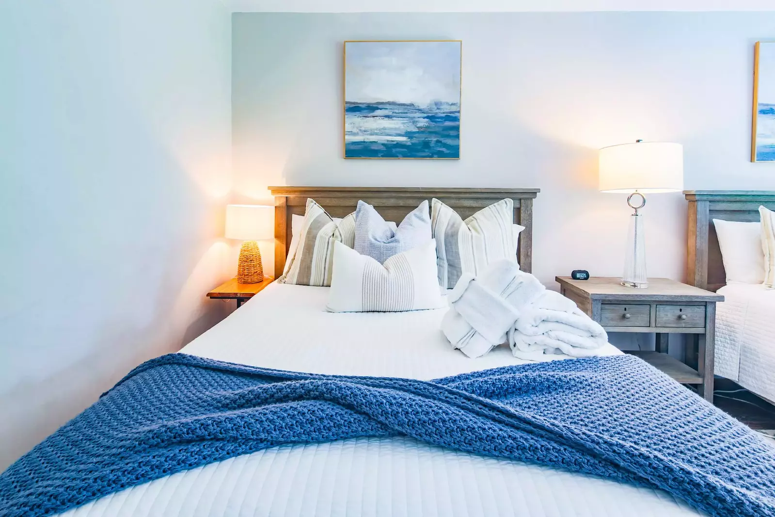 This guest suite is also located on the ground floor of the home.