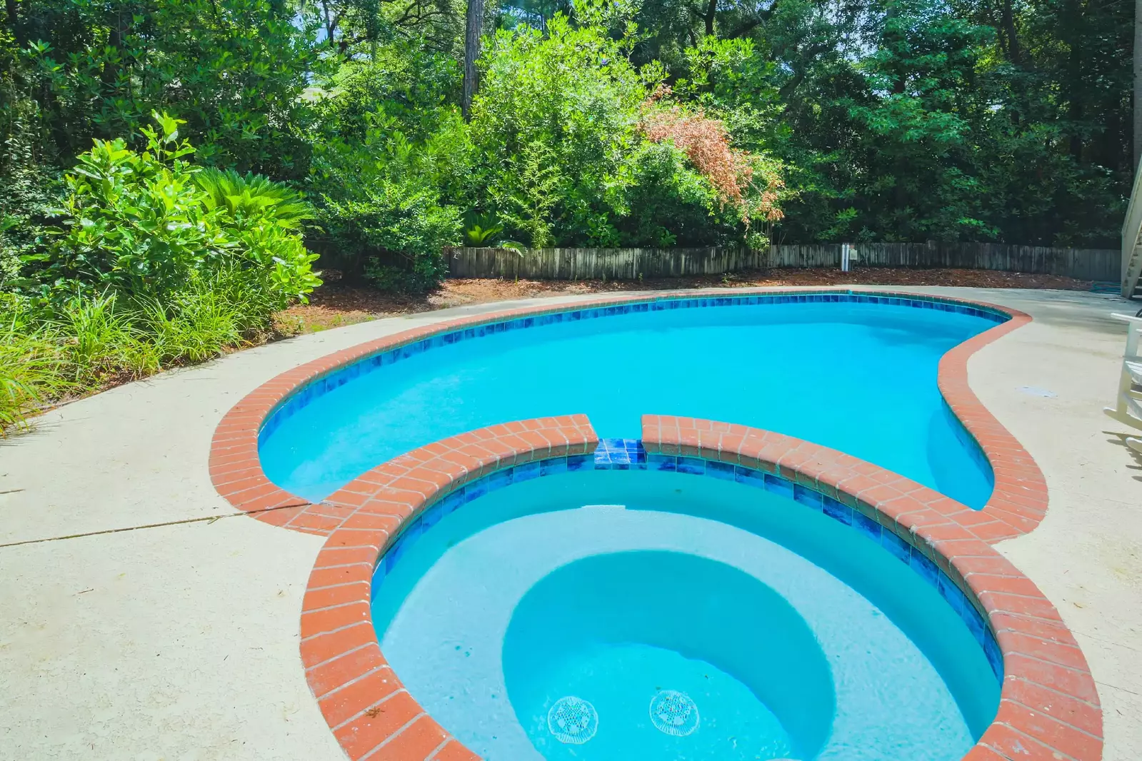 Your kids will love to splash and play in the pool.