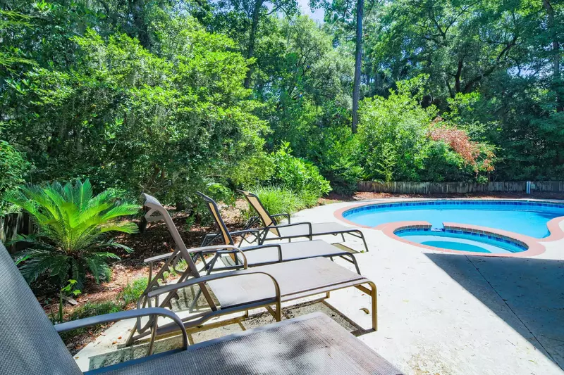 The adults in your group will love to unwind in the poolside lounge chairs.