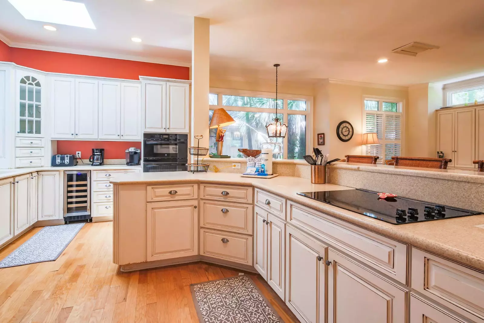 There's plenty of room to prepare your meals in this spacious kitchen.