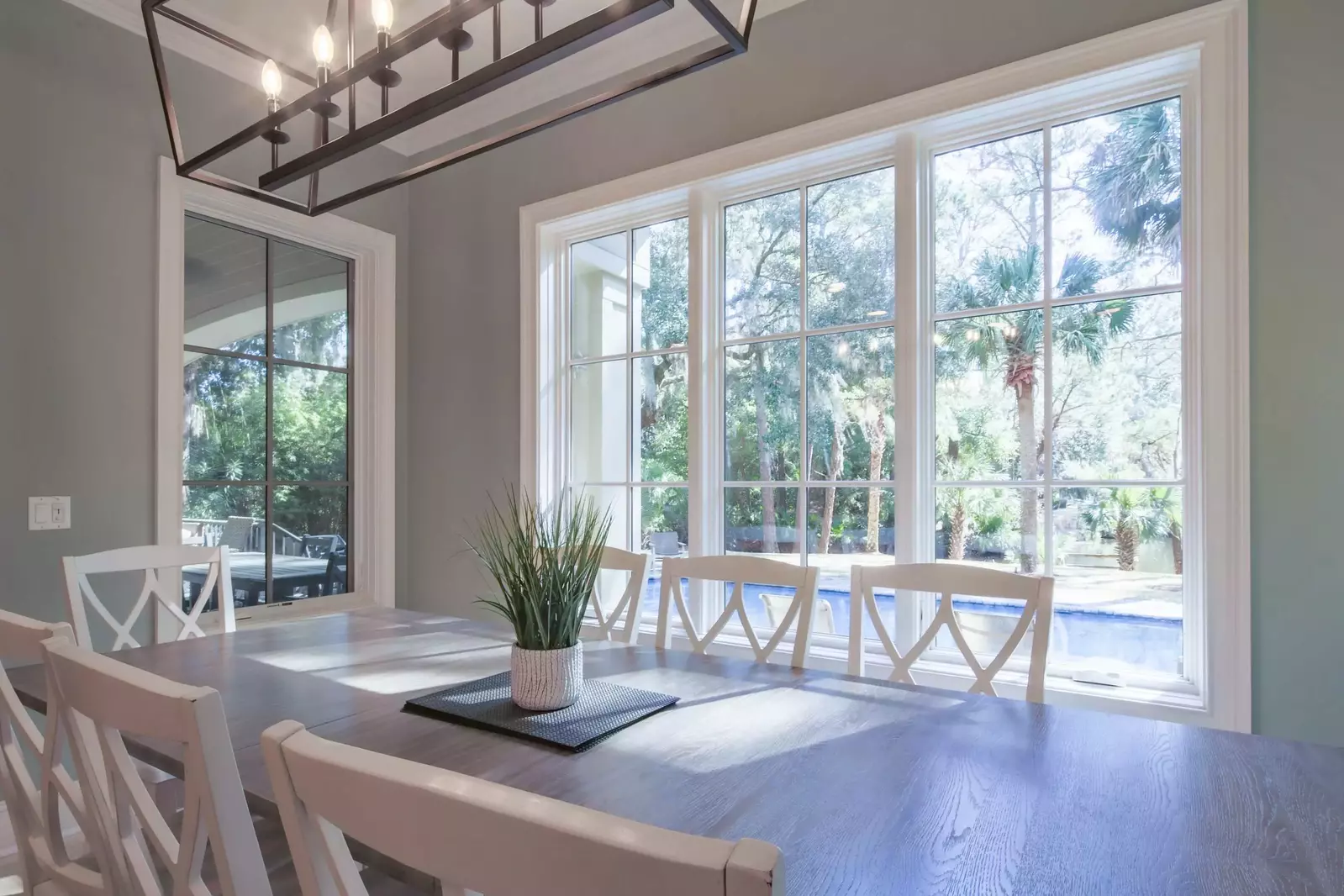This peaceful retreat receives lovely natural light.