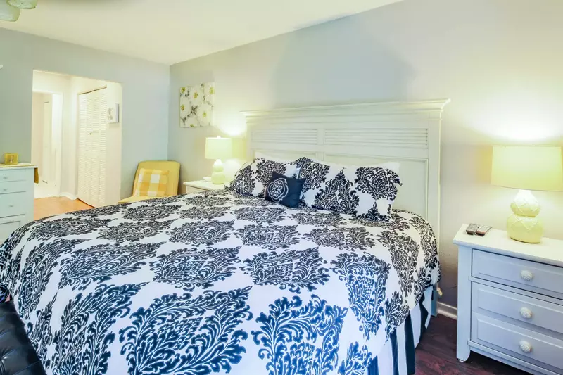Each of the beds will be made in advance of your arrival with freshly laundered sheets.