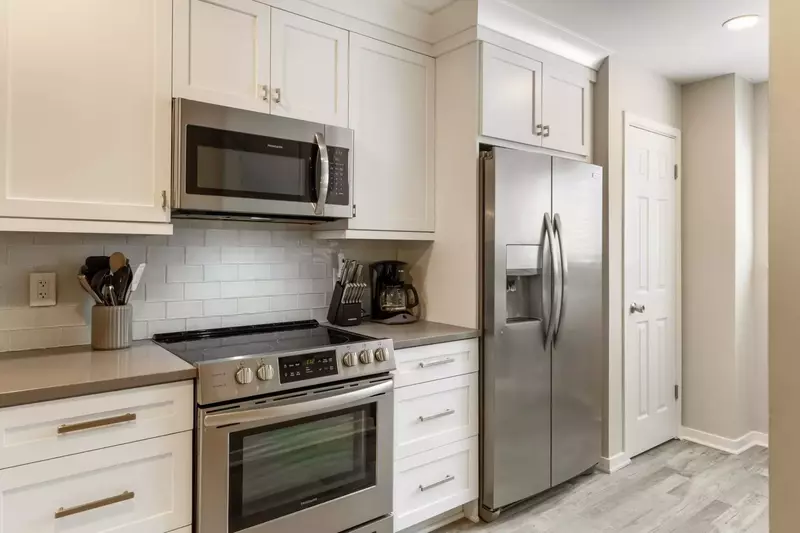 Stainless steel appliances