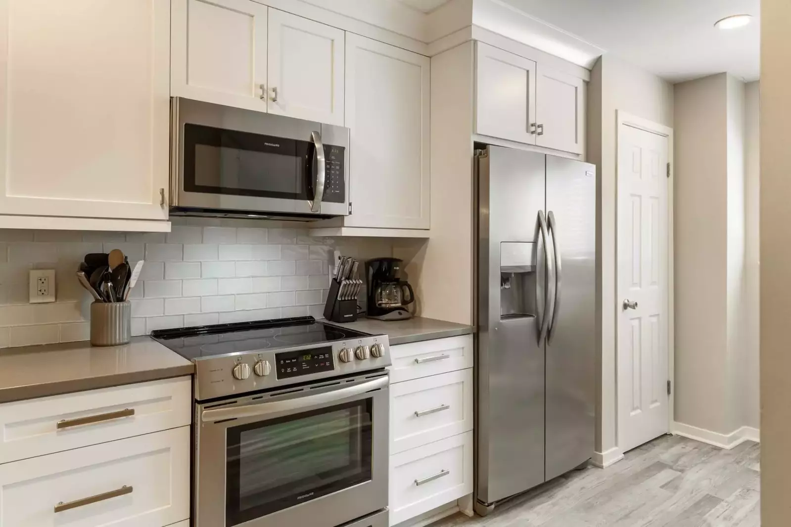 Stainless steel appliances